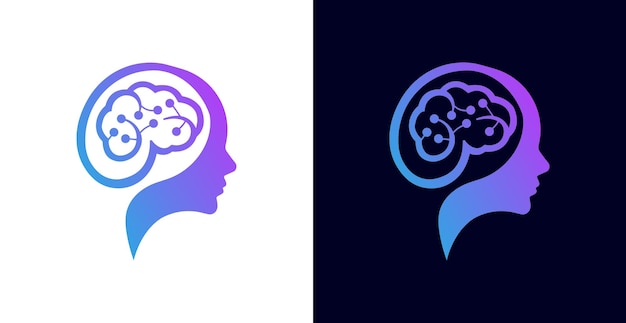 A logo for a brain store