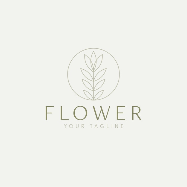 flowerというブランドのロゴ。