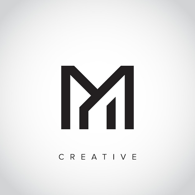 Логотип для бренда под названием m creative.