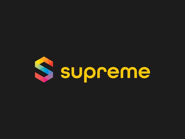 Vector a logo for a brand called supreme.