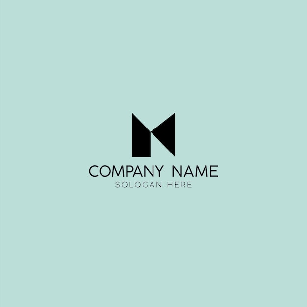 Vettore marchio commerciale del logo per il nome della società