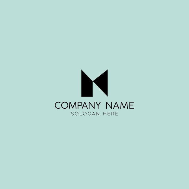 Vector logo brand mark for company name