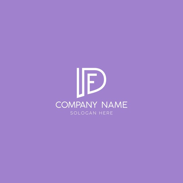 Logo brand mark for company name