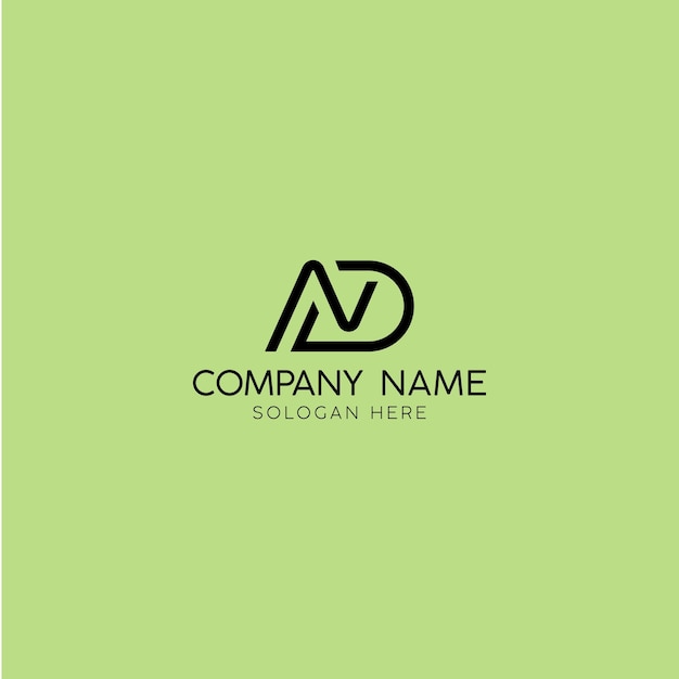 Logo brand mark for company name