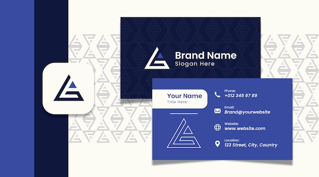 Logo Branding Business Card Template