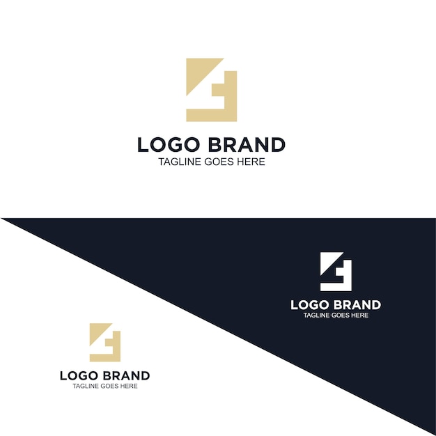 Logo branding business real estate professional design