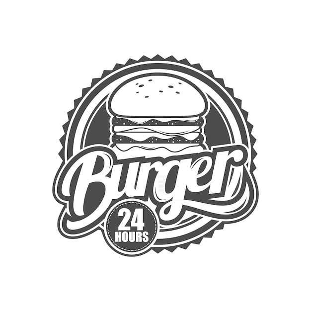 Logo for burger shop