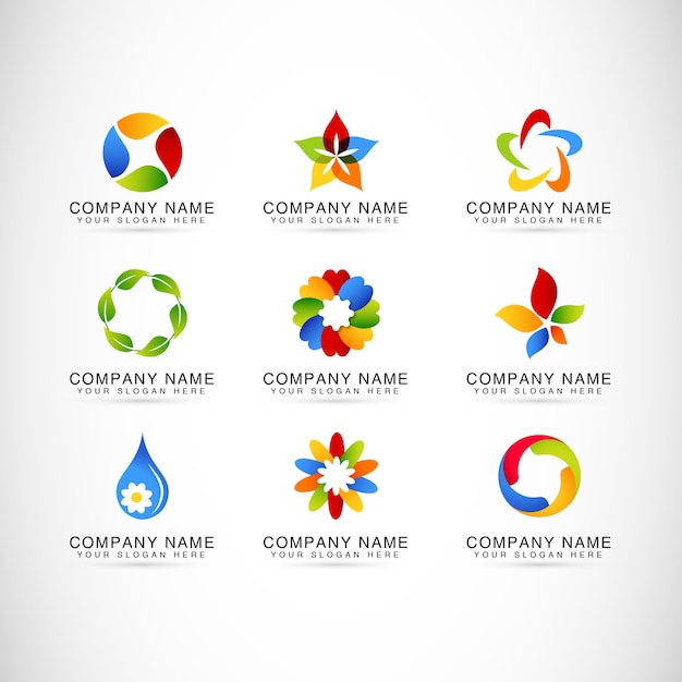Logo business collection