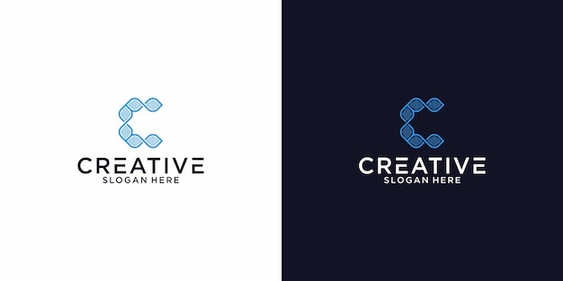 logo c blockchain grafisch ontwerp voor ander gebruik is zeer geschikt