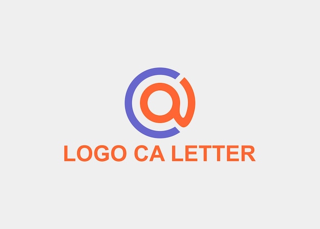 LOGO CA LETTER CIRCLE COMPANY NAME