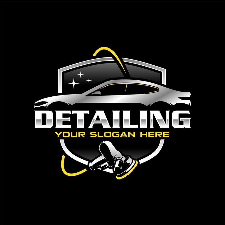 A logo for a car detailing company