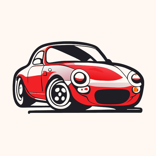 logo car vector illustration cartoon