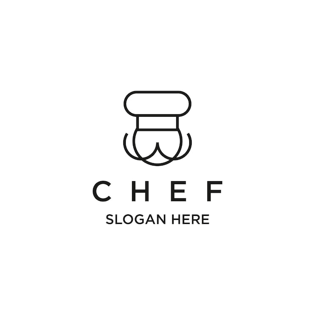 logo chef design art template