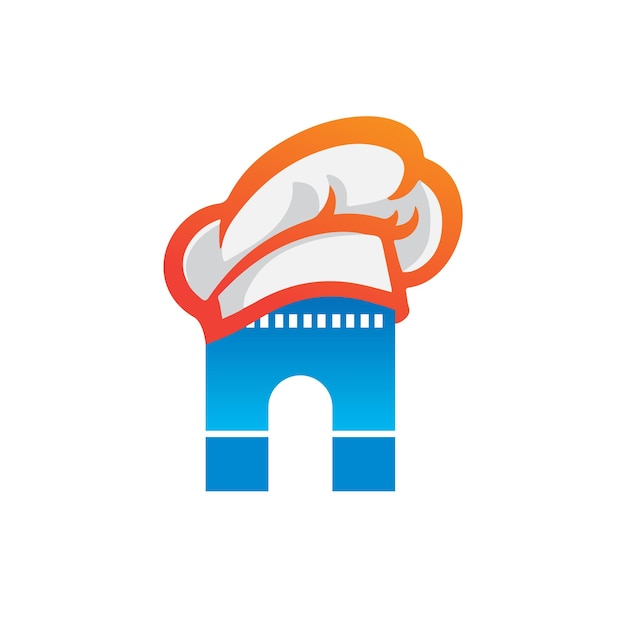 Vector logo chef