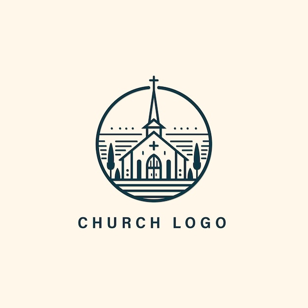 a logo for the church logo for church logo