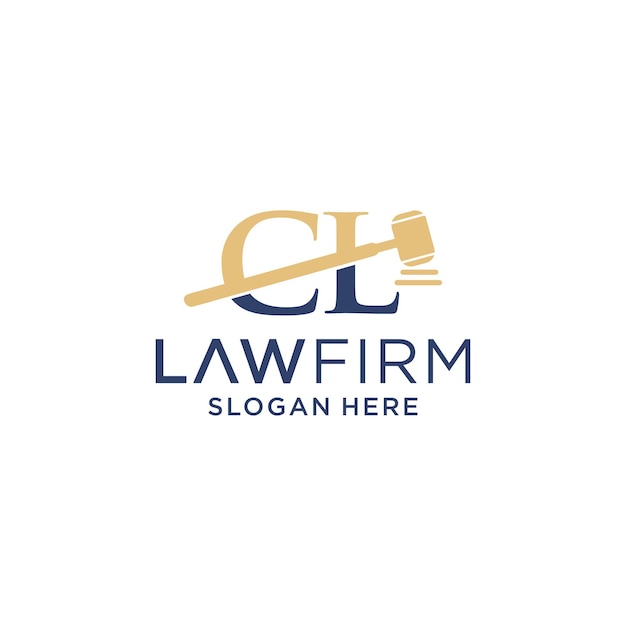 Logo CL law firm design