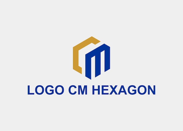 LOGO CM HEXAGON BEDRIJFSNAAM