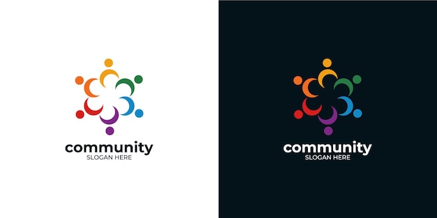 Logo community of company and agency