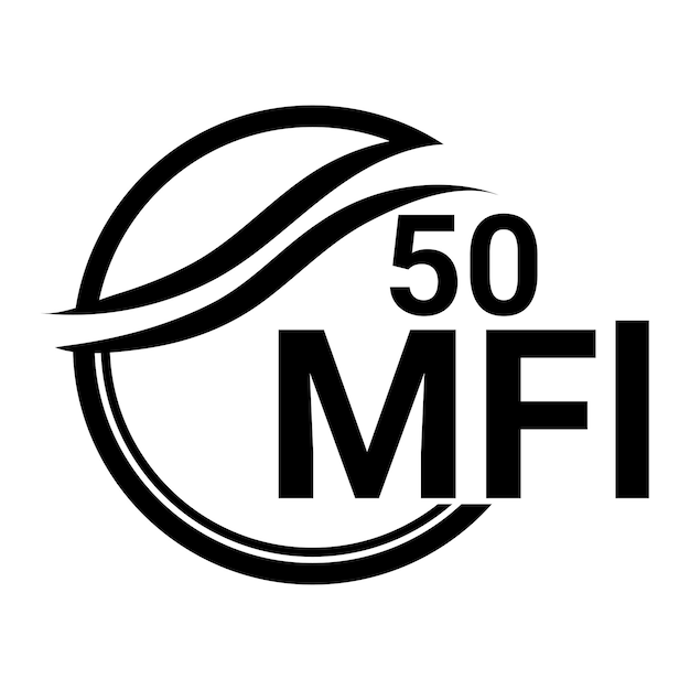 Vector a logo for the company 50 fm