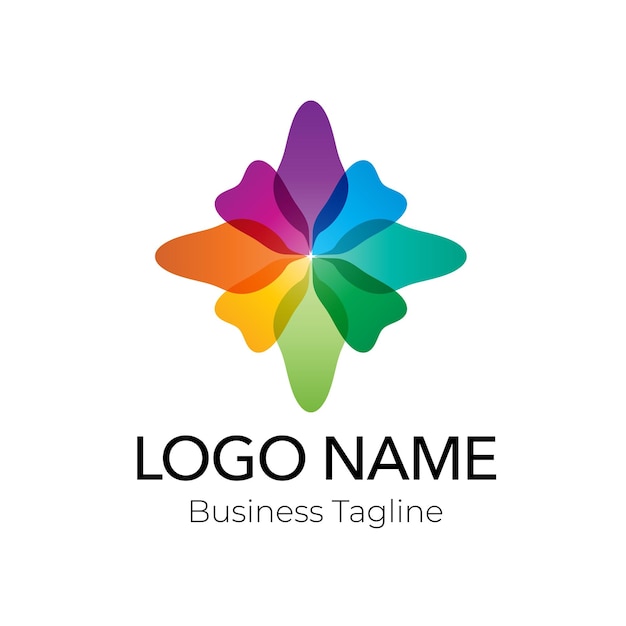 Logo Company Business Colorful Design Template Collection