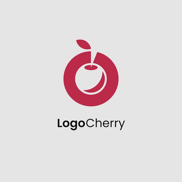 Vector a logo for a company called a cherry