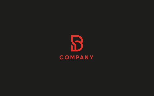 Vector logo for a company called d and b