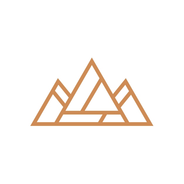 A logo for a company called a mountain