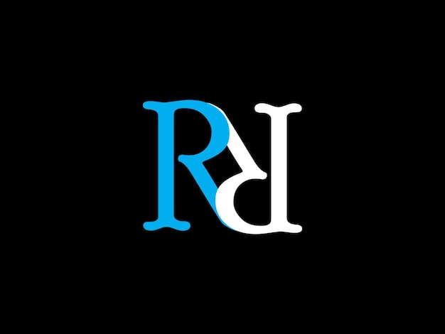 Vettore un logo per un'azienda chiamata rd