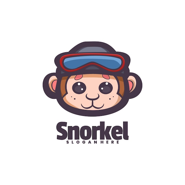 Vector logo for a company called snorkel logo