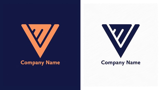 Vector a logo for a company called vm