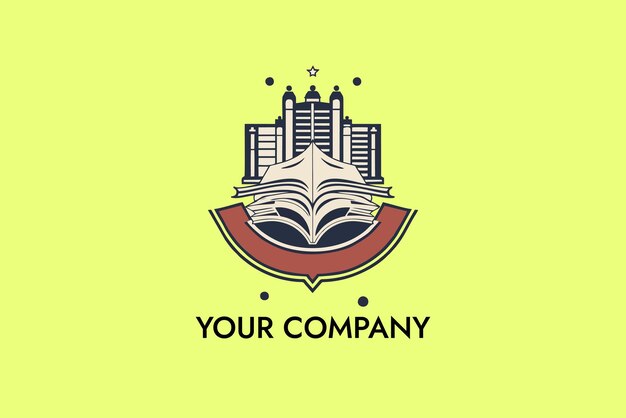Vettore un logo per un'azienda chiamata la tua azienda