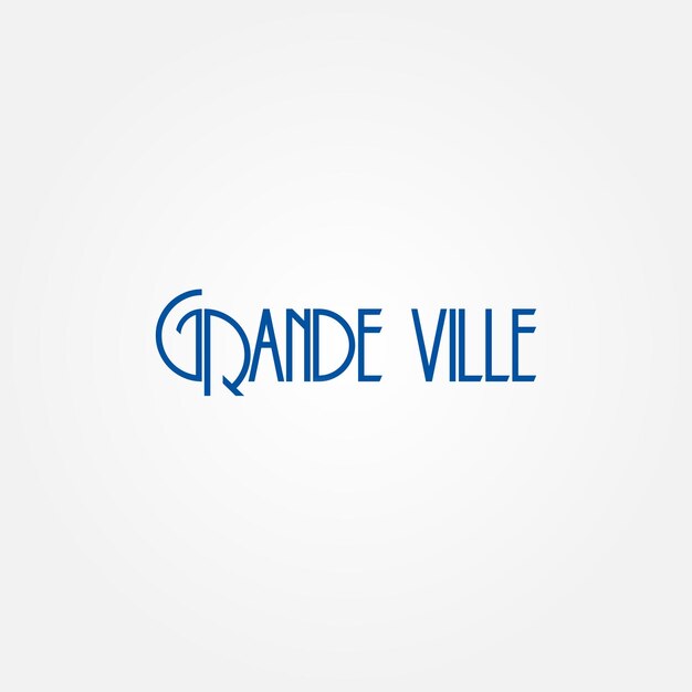 Il logo dell'azienda grande ville