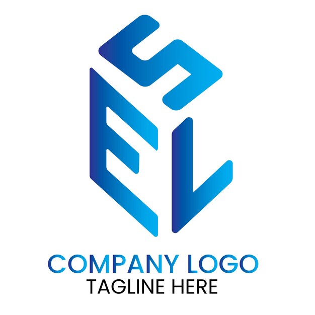 Vector logo company logisti