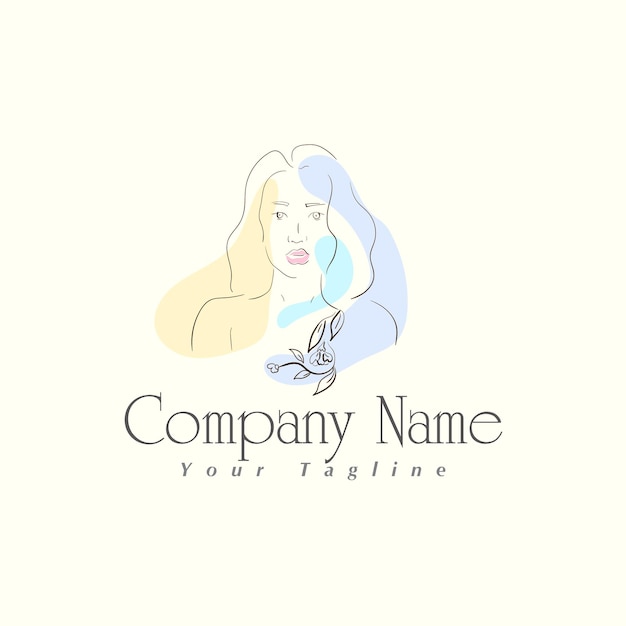 Logo for a company name your tagline