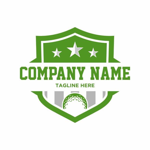 Logo for a company that is green and white