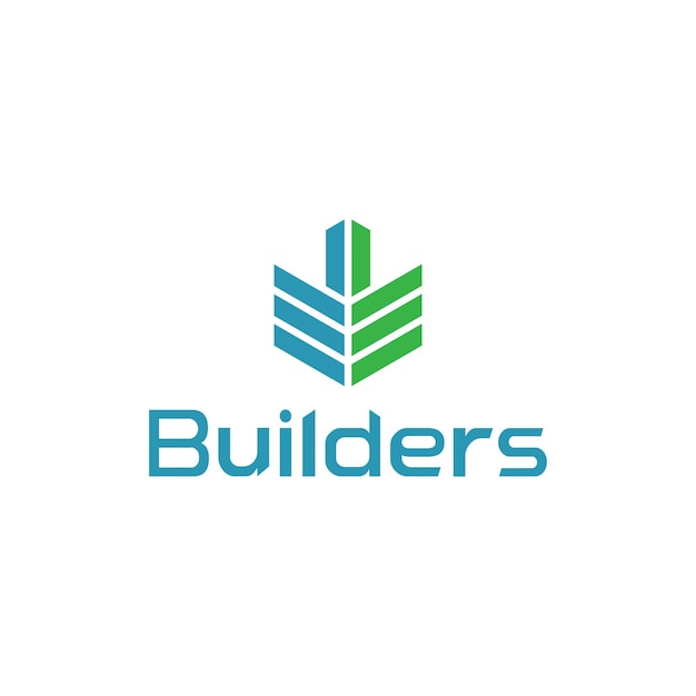 builders라는 건설 회사의 로고입니다.