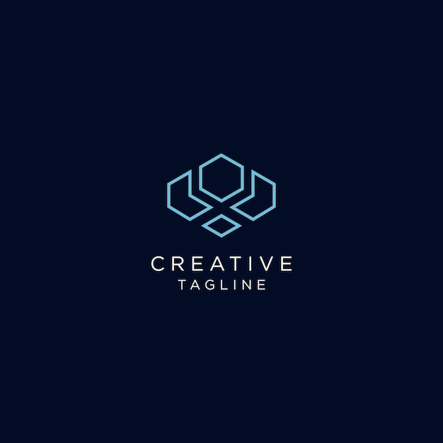 LOGO CREATIEVE TAGLINE DESIGN KUNST SJABLOON