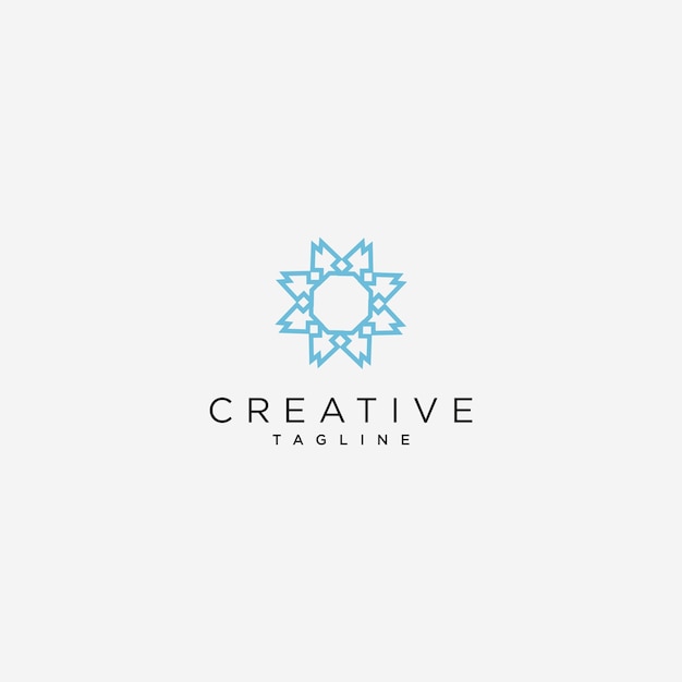 LOGO CREATIEVE TAGLINE ONTWERP KUNST SJABLOON