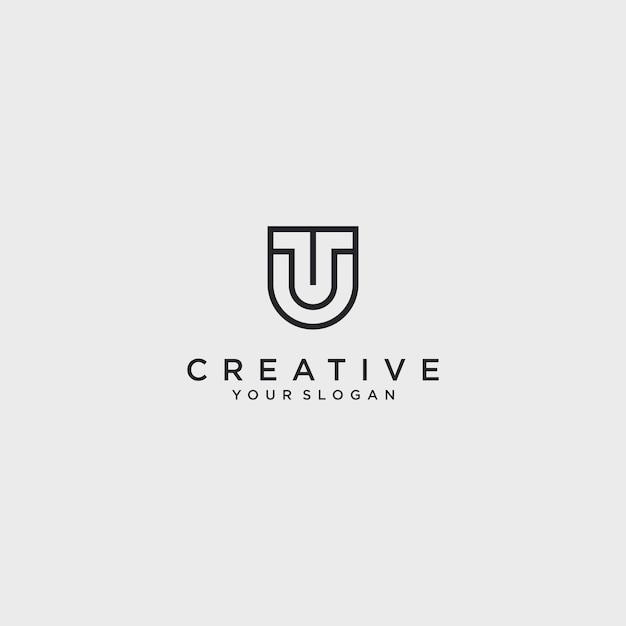 Modello di arte design creativo logo