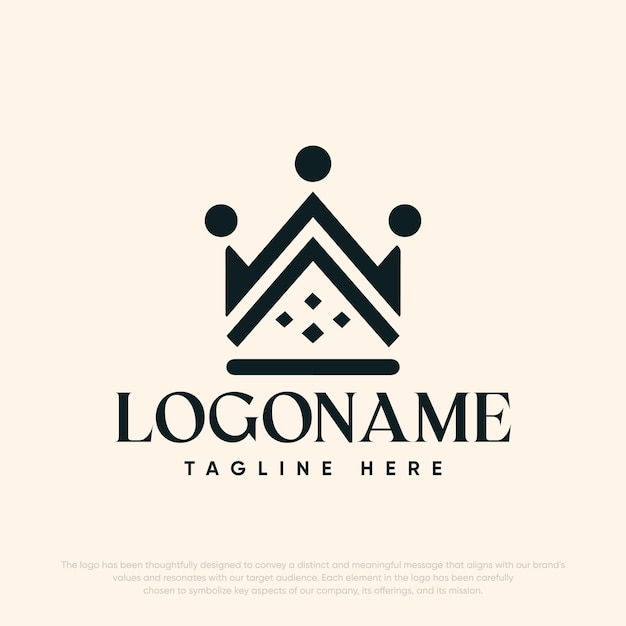 a logo for a crown that says quot logite quot on the top