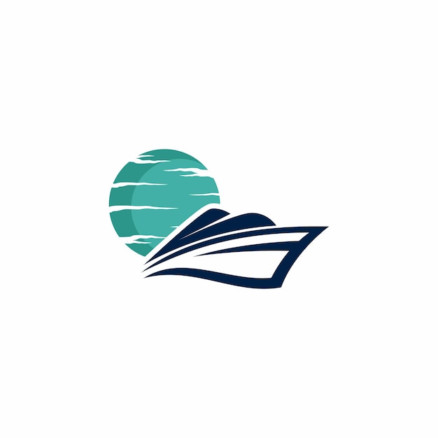 Logo for a cruise ship on a white background