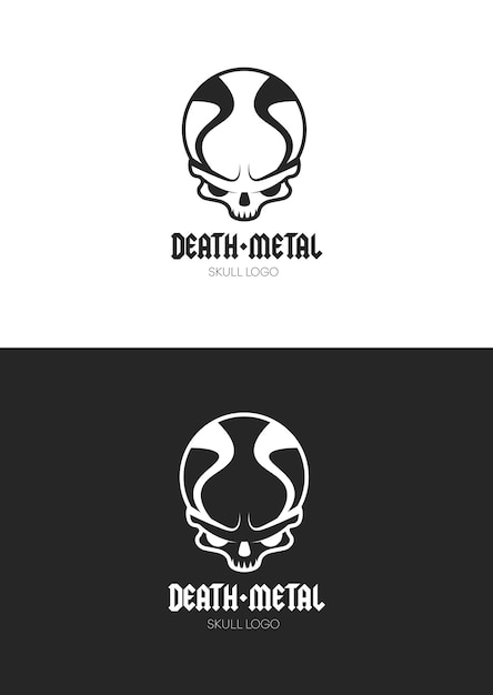 A logo for death metal small legos.