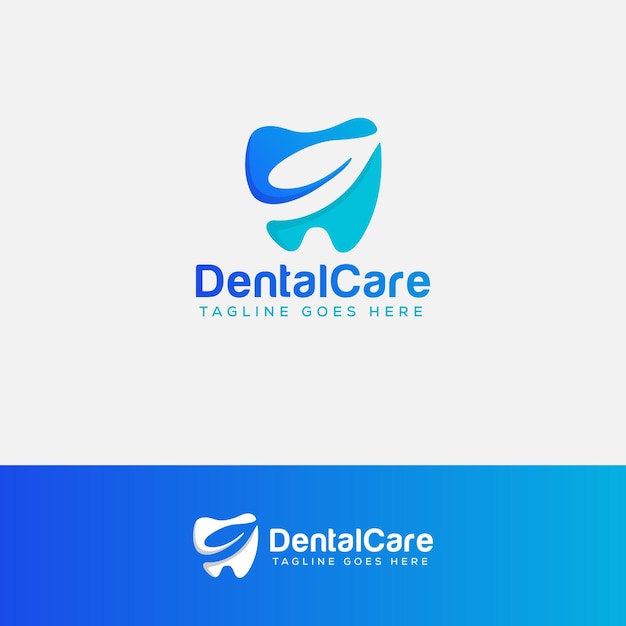 A logo for a dental care company