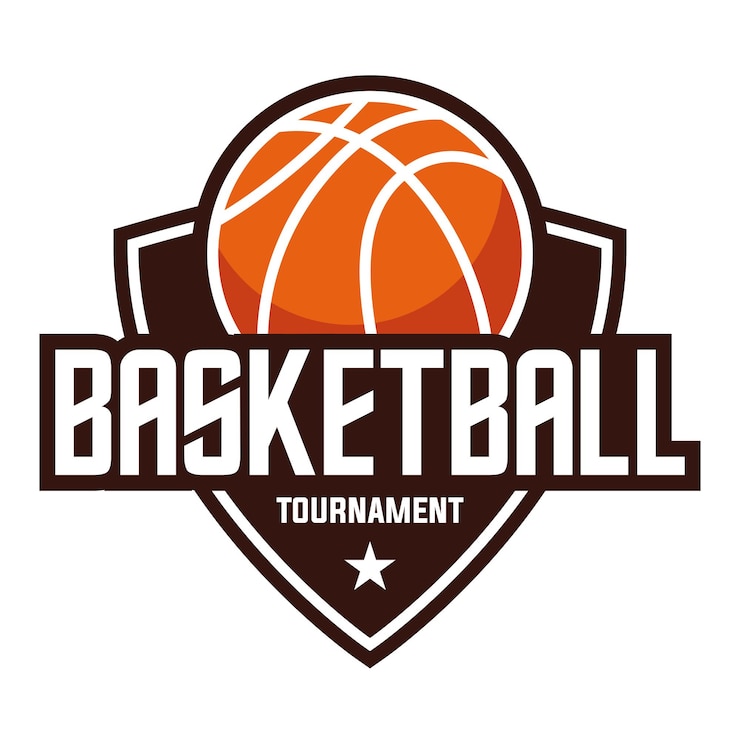 Vector logo design for basketball sport
