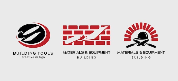 Logo design for building tools and materials