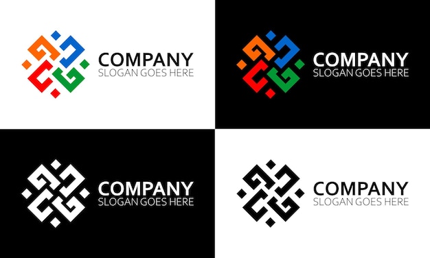 Vector logo design for company logo and business logo