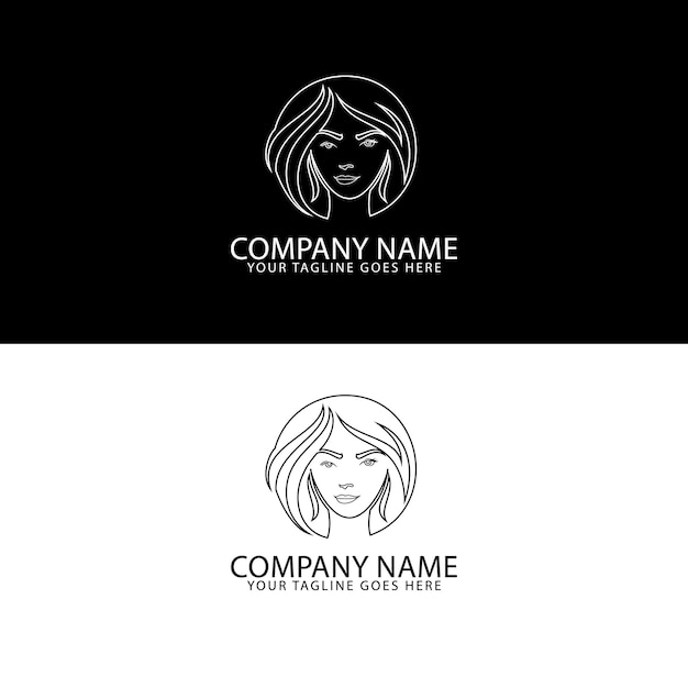 Vector logo design for a company name