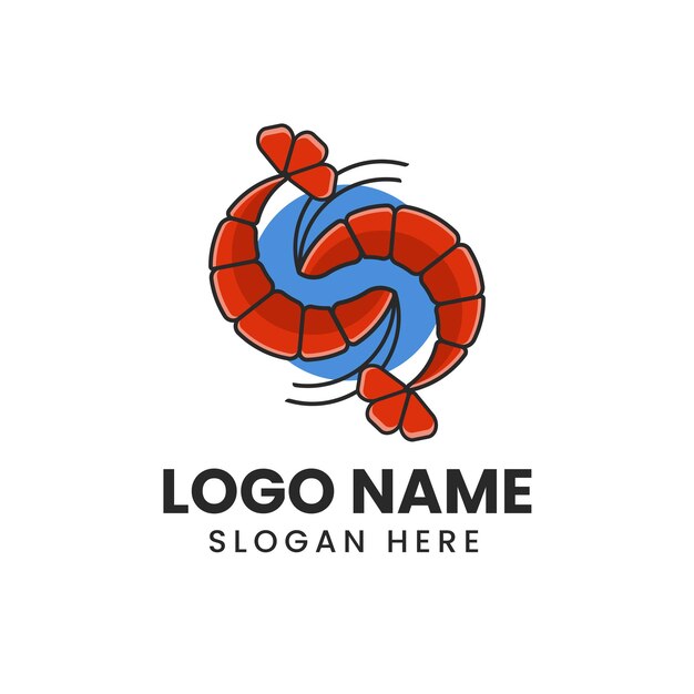 Logo Design Concept Seafood