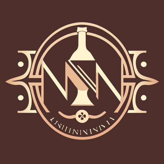 Vector a logo design for fine wine investment and trading company named vin vin the design should contain