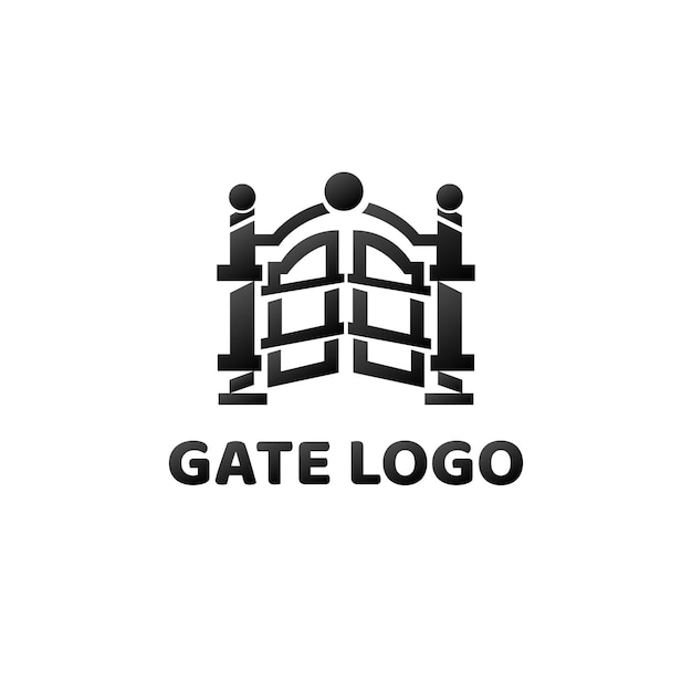 Logo design for gate making